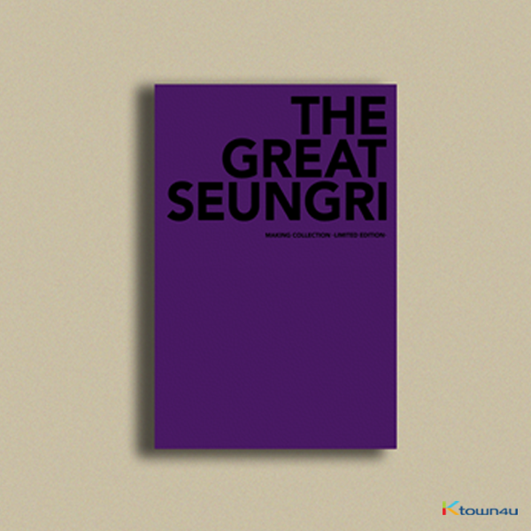 [Photobook] Big Bang : Seung Ri - SEUNGRI FIRST SOLO ALBUM [THE GREAT SEUNGRI] MAKING COLLECTION (LIMITED EDITION)