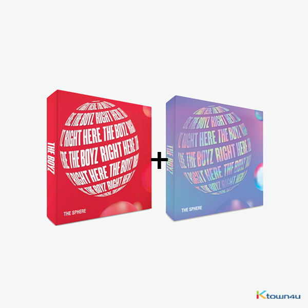 [2CD SET] THE BOYZ - Single Album Vol.1 [THE SPHERE] (REAL Ver. + DREAM Ver.) * to buy poster, please select the poster option