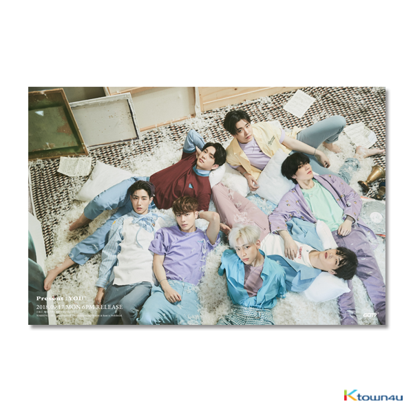 [Not for Sale] GOT7 (ガットセブン) - 正規アルバム3集[Present:YOU] (Only ship out Album / Not include poster, special gift)