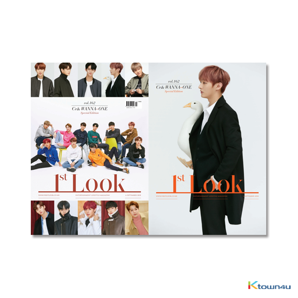 1ST LOOK- Vol.162 (Front Cover : WANNA ONE Group / Back Cover : Yoon Ji Seong)