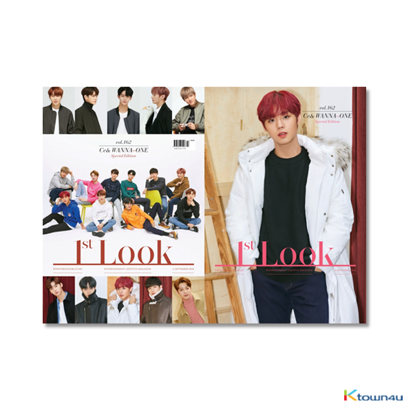 1ST LOOK- Vol.162 (Front Cover : WANNA ONE Group / Back Cover : Park ji hoon)