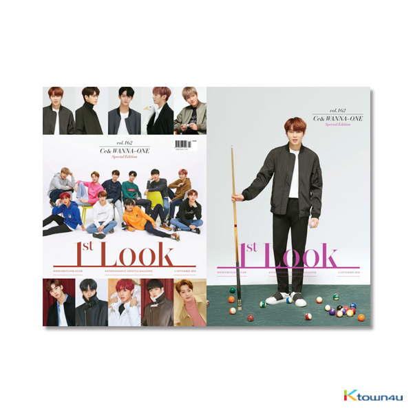 1ST LOOK- Vol.162 (Front Cover : WANNA ONE Group / Back Cover : Ha Sung Woon)