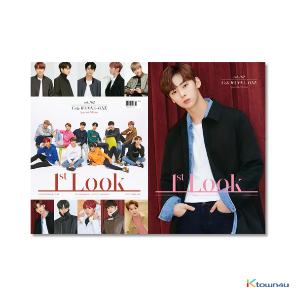 1ST LOOK- Vol.162 (Front Cover : WANNA ONE Group / Back Cover : Hwang Min Hyun)