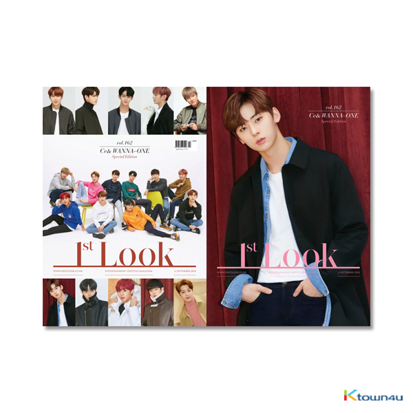 [杂志] 1ST LOOK- Vol.162 (封面 : WANNA ONE / 封底 : 黄旼炫)