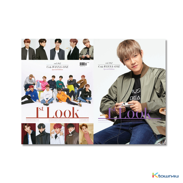 1ST LOOK- Vol.162 (Front Cover : WANNA ONE Group / Back Cover : Park Woo Jin)