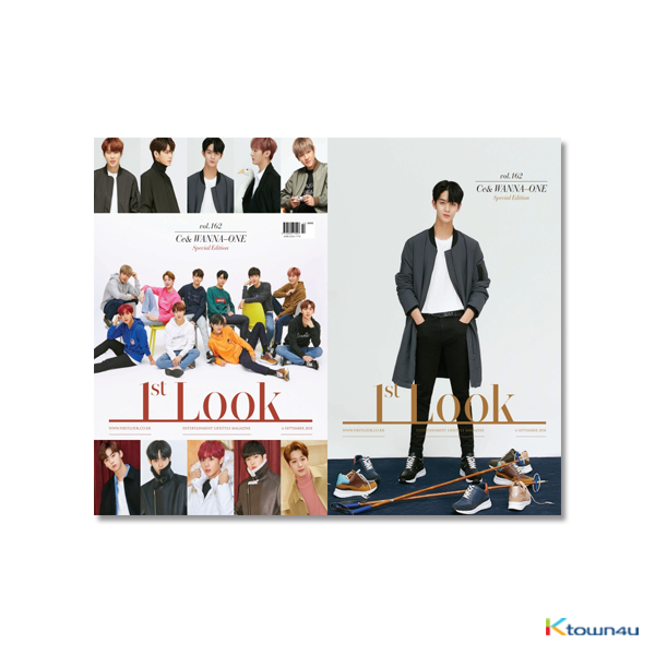 1ST LOOK- Vol.162 (Front Cover : WANNA ONE Group / Back Cover : Bae Jin young)