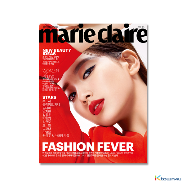 [雑誌] Marie claire 2018.10 (BLACKPINK : JENNIE, SUZY)