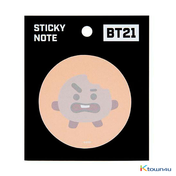 [BT21] STICKY NOTES (CIRCLE) : SHOOKY