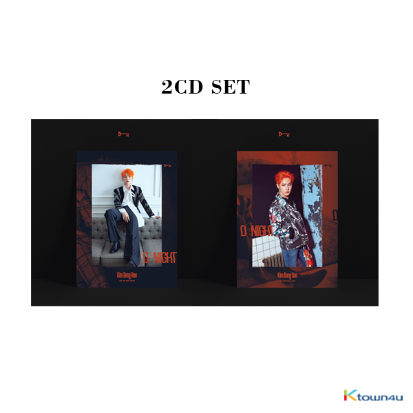 [2CD SET] Kim Dong Han - Mini Album Vol.2 [D-NIGHT] (A Ver. + B Ver.)