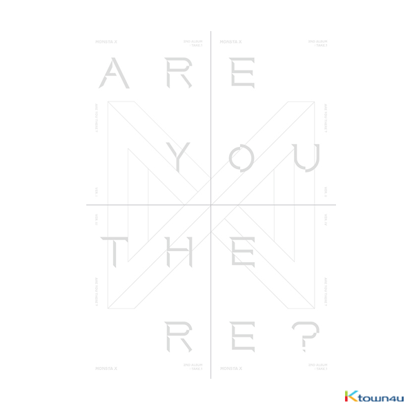 [SET][4CD SET] MONSTA X - Album Vol.2 [ARE YOU THERE?] (ⅠVer. + Ⅱ Ver. + Ⅲ Ver. + Ⅳ Ver.)