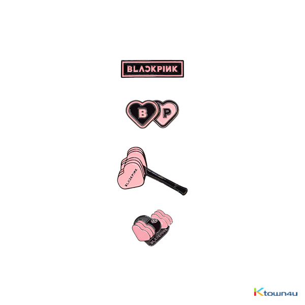 BLACKPINK - IN YOUR AREA PIN BADGE (HEART)