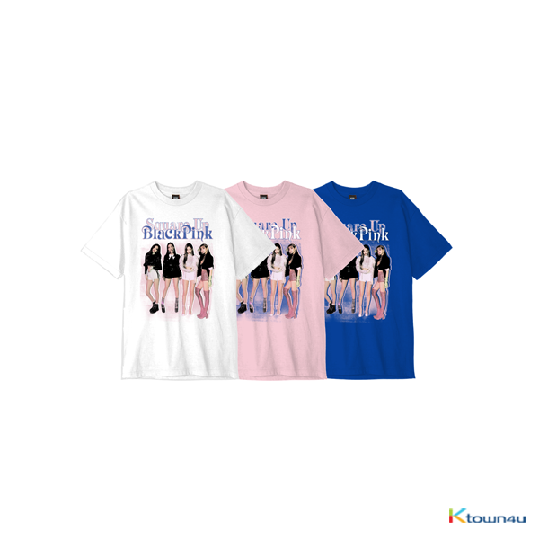 BLACKPINK - IN YOUR AREA T-SHIRTS BLUE (M)