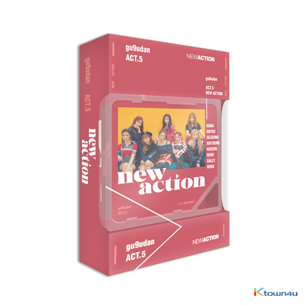 Gugudan - Mini Album Vol.3 [Act.5 New Action] (Kihno Album) *Due to the built-in battery of the Khino album, only 1 item could be ordered and shipped at a time.