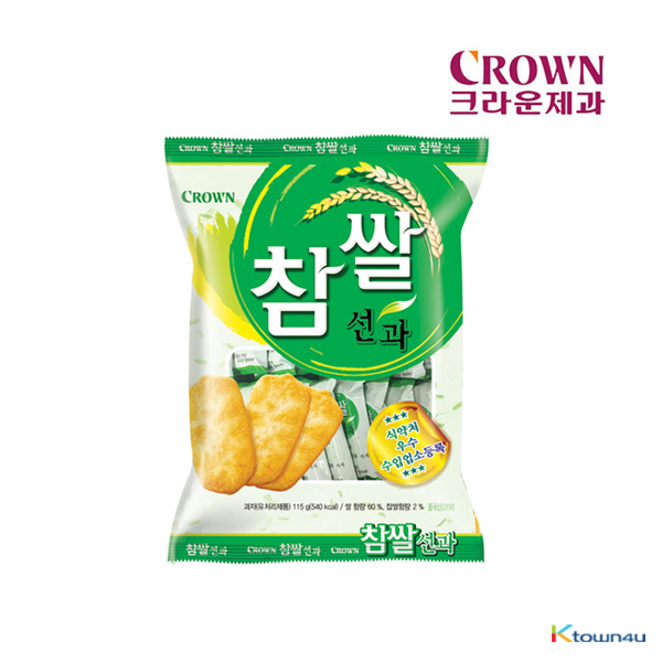 [CROWN] Cham Ssal Seon Gwa Rice Snack 115g