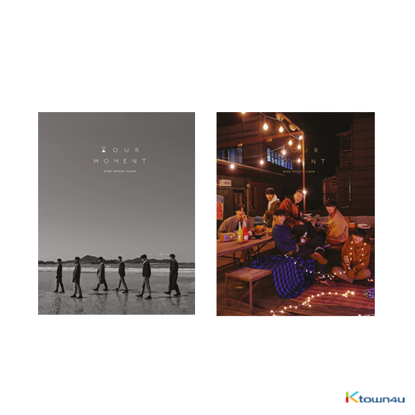[2CD 세트상품] 비투비 (BTOB) - 스페셜 앨범 [HOUR MOMENT] (HOUR 버전 + MOMENT 버전)