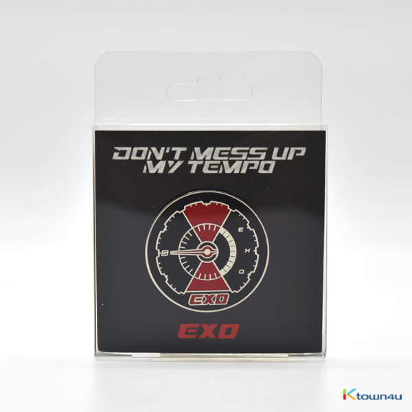 EXO - LOGO BADGE [DON'T MESS UP MY TEMPO 公式グッズ] (A TYPE)
