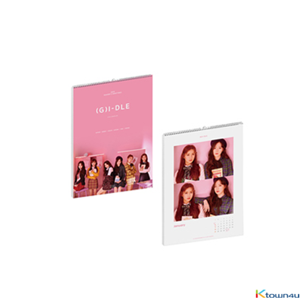 (G)I-DLE - 2019 SEASON'S GREETING 2019年台历套装