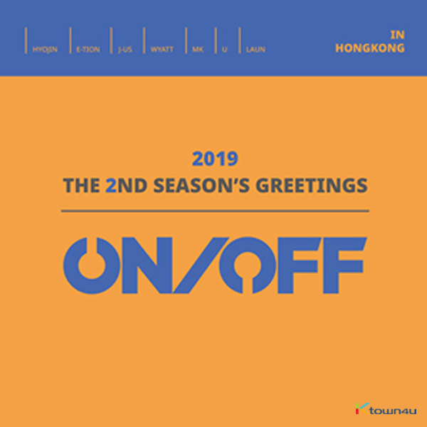 ONF - 2019 SEASON'S GREETING 2019年 台历套装