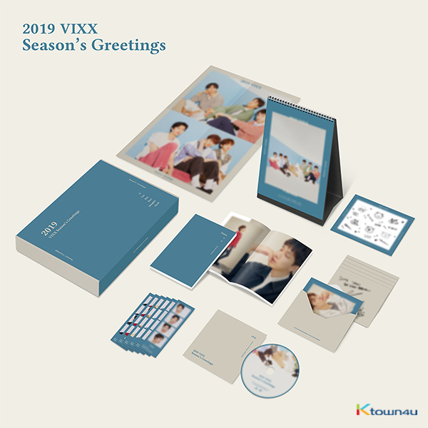 VIXX - 2019 SEASON'S GREETING 2019年 台历套装