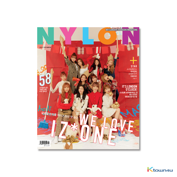 [杂志] NYLON 2018.12 (IZ*ONE)