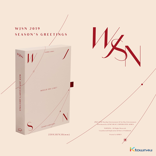 WJSN - 2019 SEASON'S GREETING (Only Ktown4u's Special Gift : Photocard 1pc Limited quantity)
