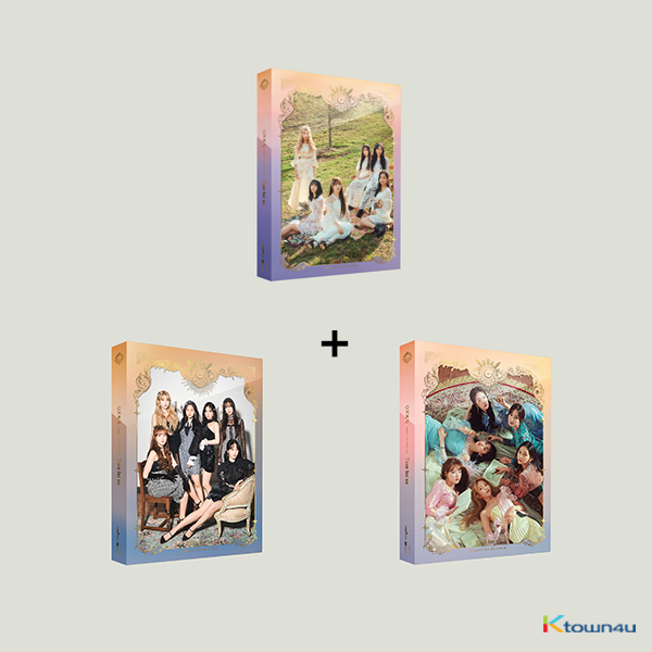 [SET][3CD SET] GFRIEND - Album Vol.2 [Time for us] (Daybreak Ver. + Daytime Ver. + Midnight Ver.)