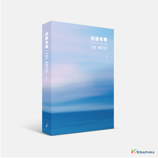 防弹少年团 BTS - 花樣年華 THE NOTES 1 (J) (without preorder benefit) (官方出库不足时，订单可能被取消)