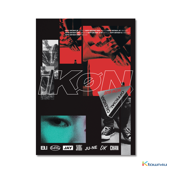 iKON - 2019 公式カレンダー