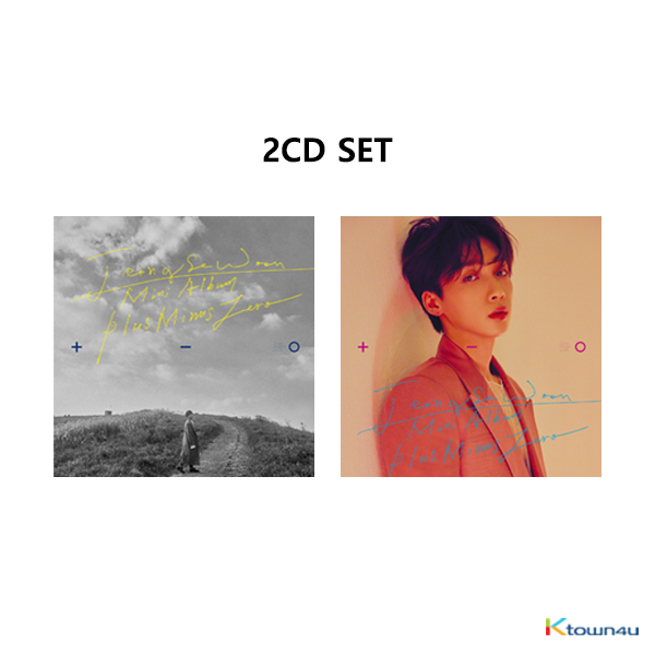 [SET][2CD SET] Jeong Se Woon - Mini Album Vol.3 [±0] (PLUS Ver. + MINUS Ver.)