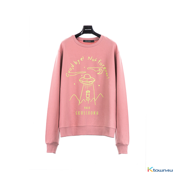 [SKULLHONG] SPACE SWEATSHIRT PINK [19SS]