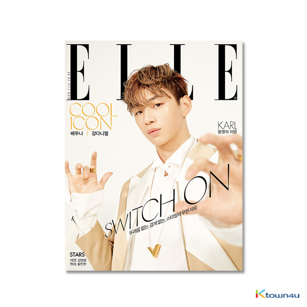 【杂志】ELLE 2019.04 (姜丹尼尔封面 / 黄旼炫内页) 