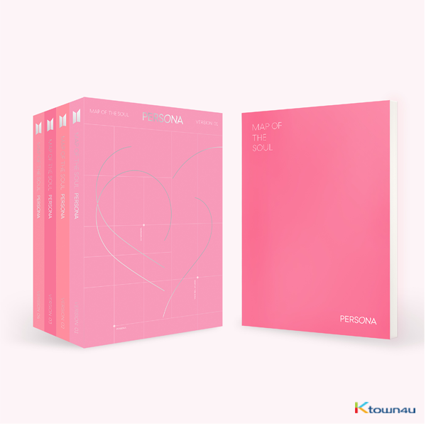 [セット] BTS - アルバム [MAP OF THE SOUL : PERSONA] (Ver. 1 + Ver. 2 + Ver. 3 +Ver. 4)