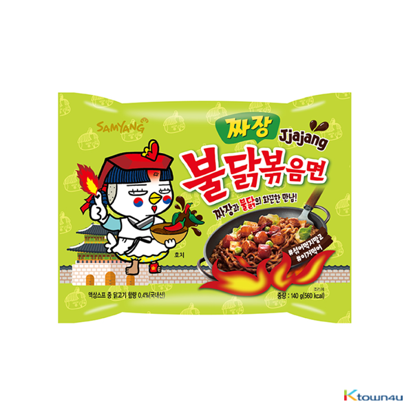 JjaJjang Hot Chicken Flavor Ramen 140g*1EA