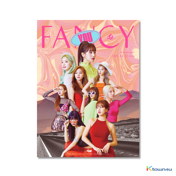 트와이스 (TWICE) - 미니앨범 7집 [FANCY YOU] (랜덤버전) 