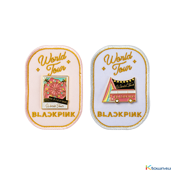 [WORLDTOUR] BLACKPINK - PIN BADGE SET 