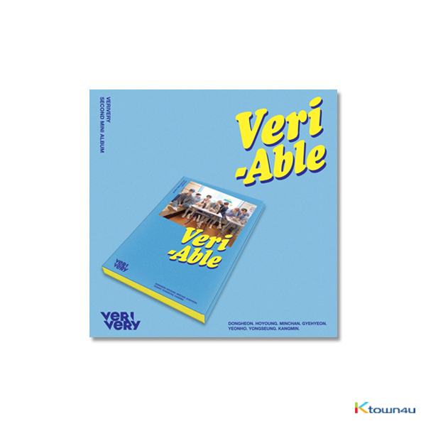 VERIVERY - Mini Album Vol.2 [VERI-ABLE] (Kihno Album) *Due to the built-in battery of the Khino album, only 1 item could be ordered and shipped at a time.