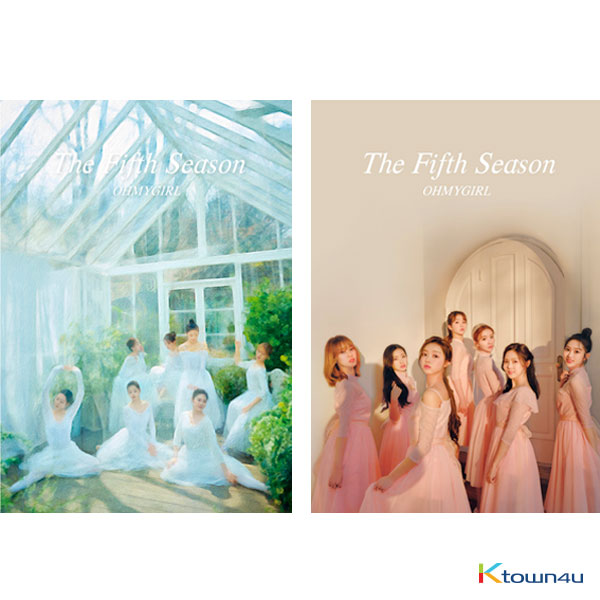 [세트상품][2CD 세트상품] 오마이걸 - 정규앨범 1집 [THE FIFTH SEASON] (DRAWING 버전 + PHOTOGRAPHY COVER 버전)