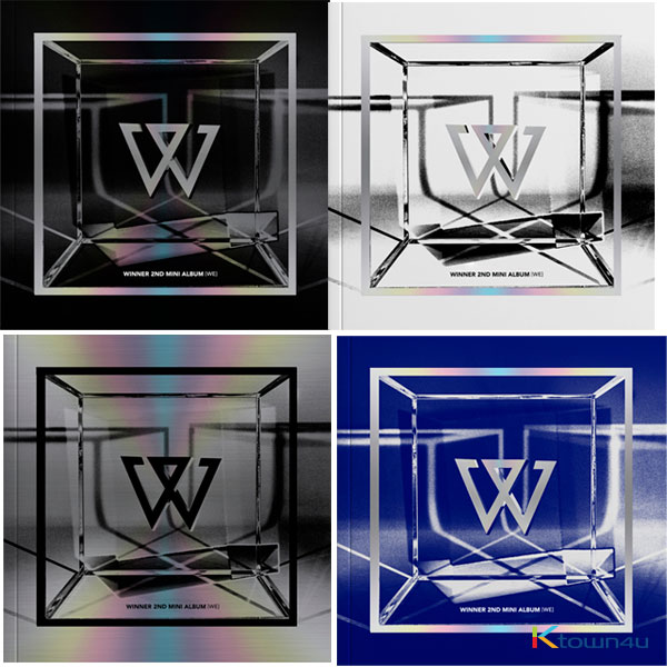[세트상품][4CD 세트상품] 위너 - 미니앨범 2집 [WE] (BLACK 버전 + BLUE 버전 + SILVER 버전 + WHITE 버전) 