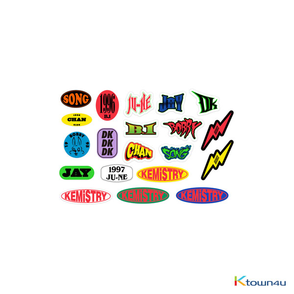 [KEMiSTRY] iKON - STICKER SET