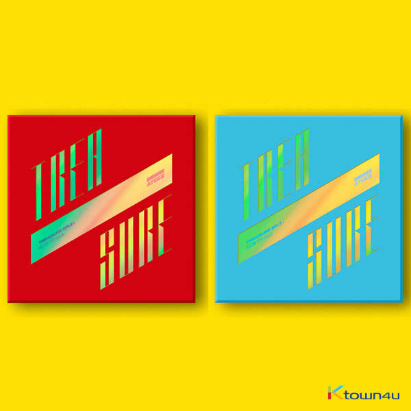 [SET][2CD SET] ATEEZ - Mini Album Vol.3 [TREASURE EP.3 : One To All] (ILLUSION Ver + WAVE Ver.)