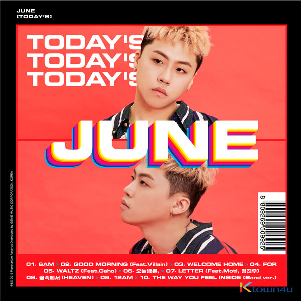 JUNE - 正规1辑 [Today’s]