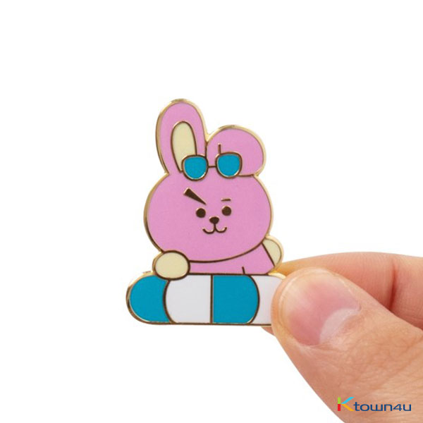 [BT21] COOKY ボンボヤージュ・バッジセット (2ea)