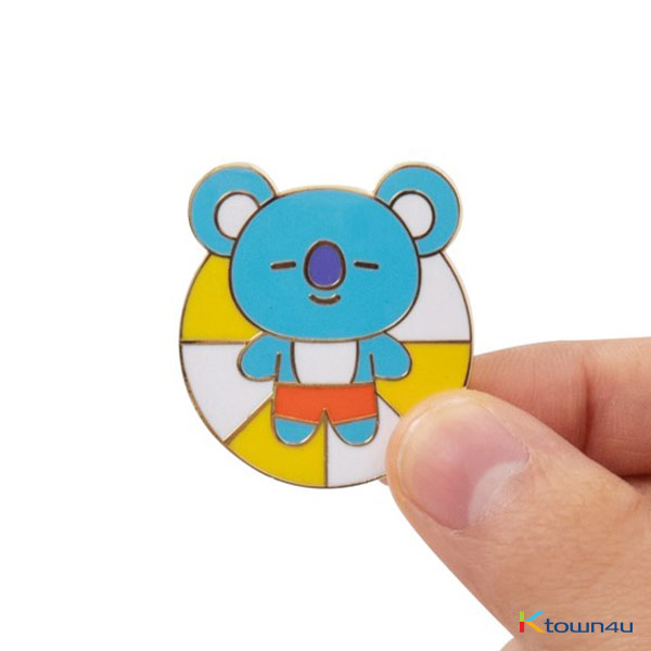 [BT21] KOYA Bon voyage Badge Set (2ea)