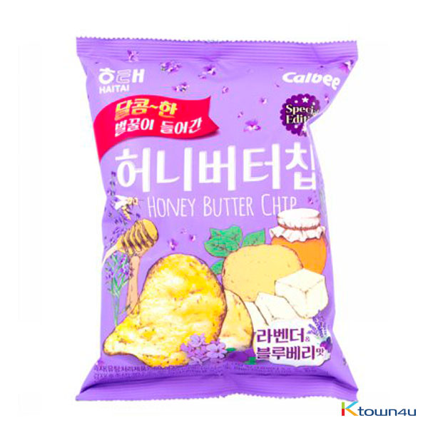 [HAITAI] Honey Butter Chip Lavender&Blueberry 60g 