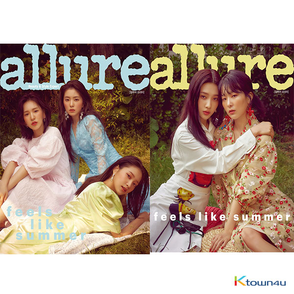[韓国雑誌] allure 2019.07 (Red Velvet, Lai Kuan Lin) *Cover Random 1p out of 2p