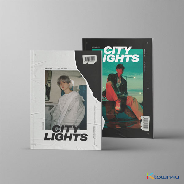 BAEKHYUN (边伯贤) - 迷你专辑 1辑 [City Lights] (版本随机)  **临时断货，已下单未入库的订单需要等再生产，时间确认中