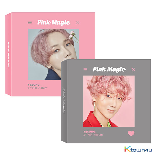 YESUNG - Mini Album Vol.3 [Pink Magic] (Random Ver.) (Kihno Album) *Due to the built-in battery of the Khino album, only 1 item could be ordered and shipped at a time.
