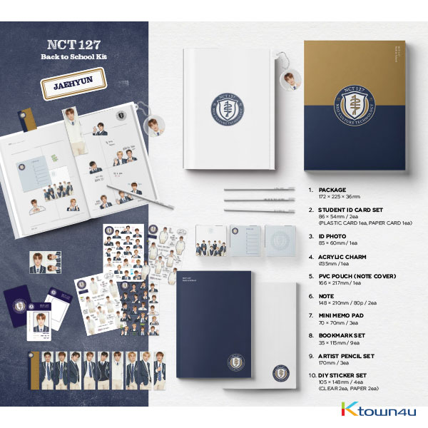 NCT 127 - 2019 NCT 127 Back to School Kit (재현) 
