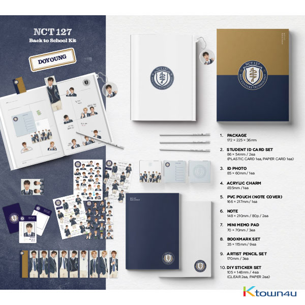 NCT 127 - 2019 NCT 127 Back to School Kit (DOYOUNG) 