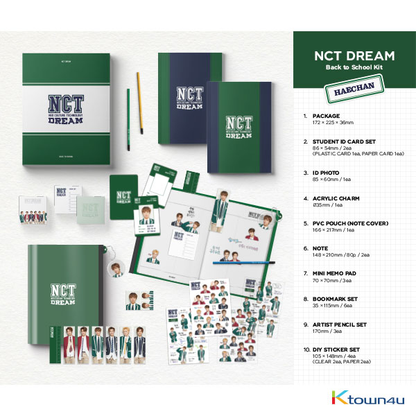 NCT DREAM - 2019 NCT DREAM Back to School Kit (HAECHAN) 
